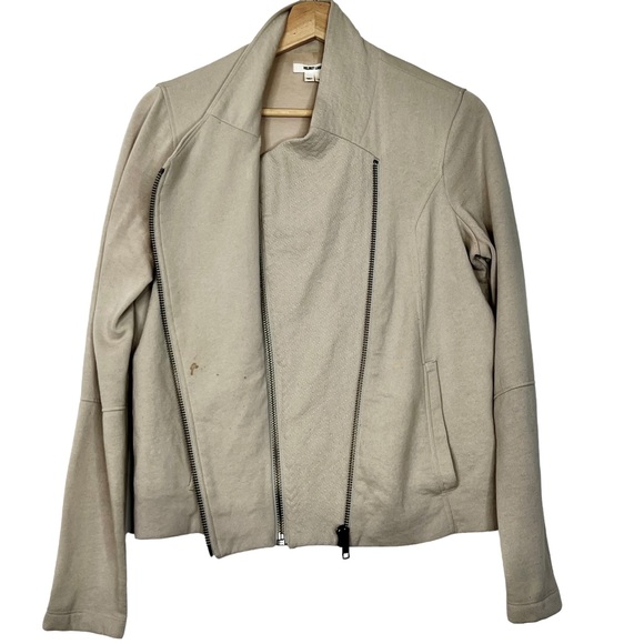 Helmut Lang Double Zip Jersey Knit Moto Jacket - Picture 7 of 15